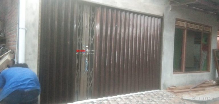 Folding Gate Premium 0,4mm di Krecekan Sukoharjo